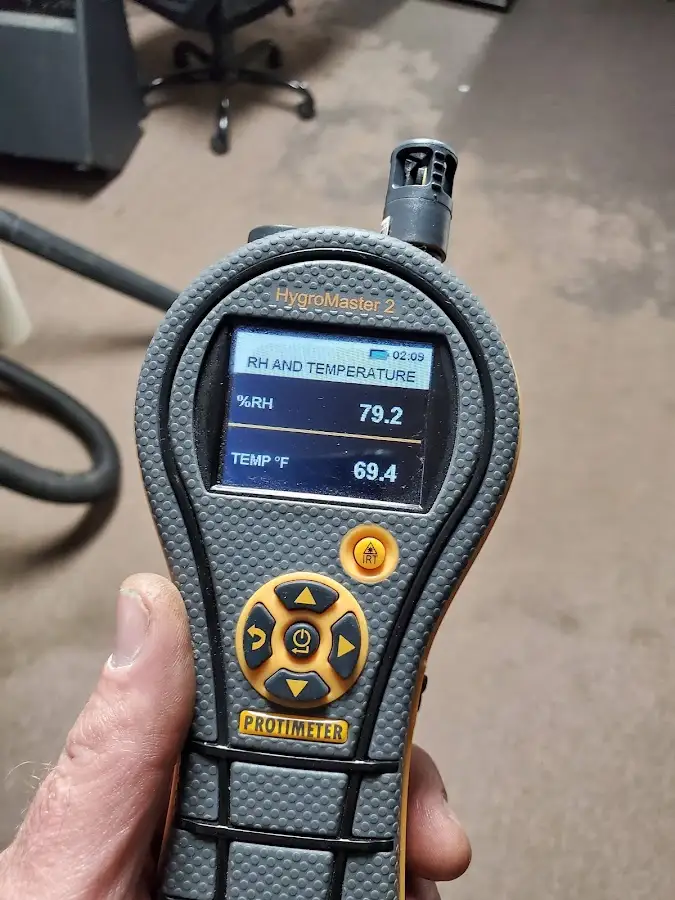 Moisture meter humidity assessment for Fire & Smoke Damage Restoration in Riverdale Park